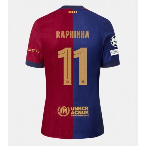 Barcelona Raphinha Belloli #11 Hemmatröja 2024-25 Kortärmad